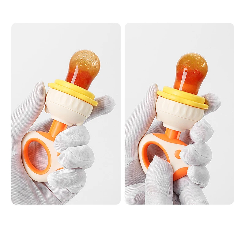 Baby Juice Fruit Auxiliary Food Safe Teether for Infants