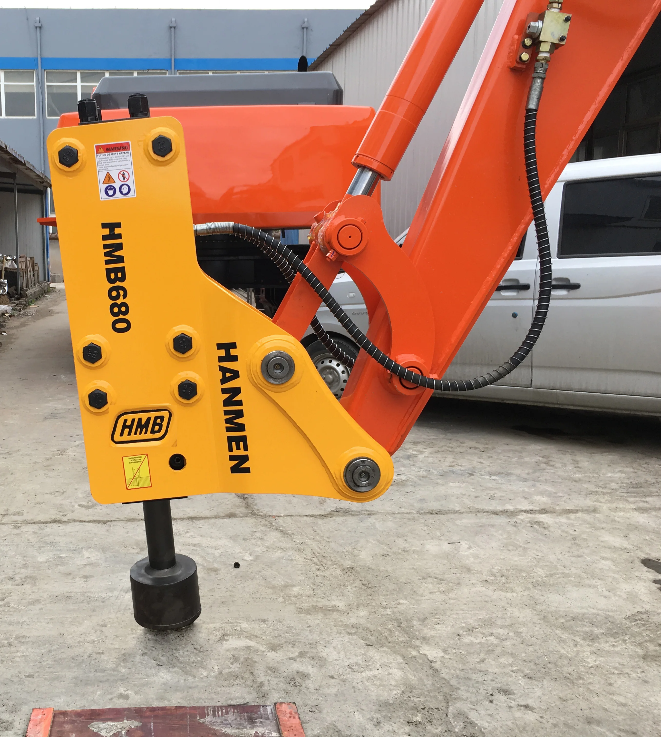 Fence Post Driver Post Pounder Excavator Pile Driver Post Driver Hammer