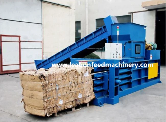 Automatic Hay Chips Packing Machine Automatic Wood Shaving Baler Sawdust Baling Compressor Machine for Sale