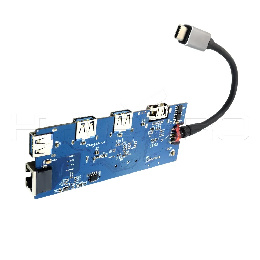 HytePro Type C Docking Station 4 Port Usb c Hub Power Bank Pcb Board