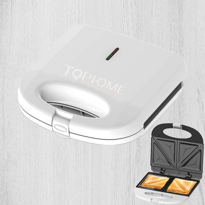 750 W Fixed Plate 2‑Slice Sandwich Maker