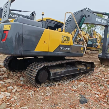 Used 2023 Volvo EC210 Excavator Digger for Sale with Core Components Engine Pump Motor Gear Gearbox Bearing