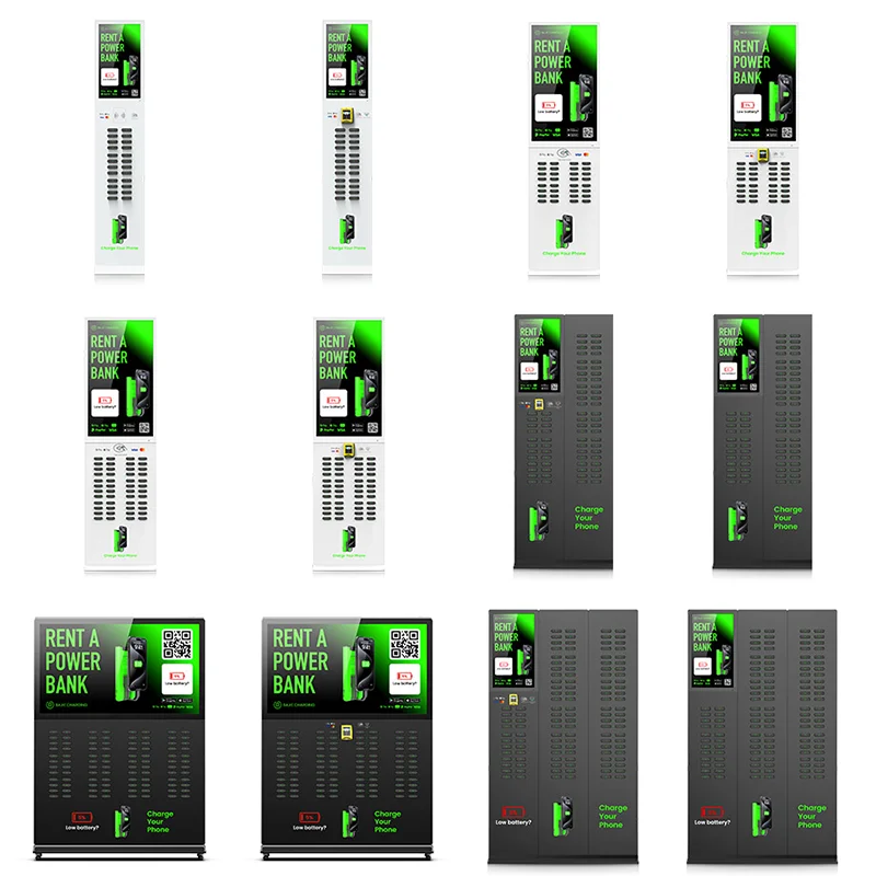 WIFI/4G/Ethernet Share Power Bank Rent Portable Mobile Phone Charger Station Sharing Power Bank Vending Machine 6000mAh Battery