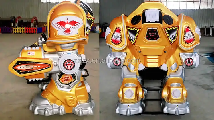 Funny Popular Attractive Kiddie Shopping Mall Equipment Robot Rides for ...