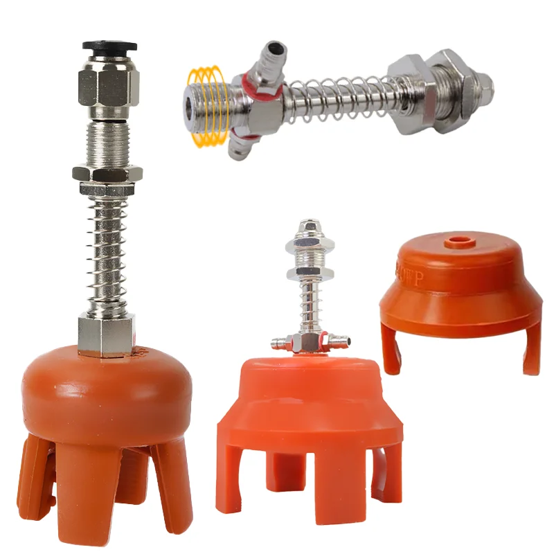 Flexible Gripper for Manipulator, Injection Molding Machine Fixture Accessories, Soft Finger Type, Mini Claw Type, Suction Cup