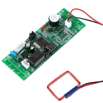 Boland New Door Accessories 125khz DC 9-12V Reader Module Embedded Control Board for Access Controller 9-12V 2000 User Capacity