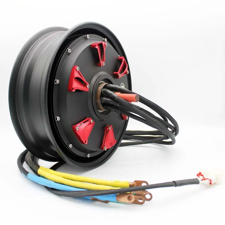 12 "10kw Bldc Hub Motor For Electric Motorcycle With Ce Certification