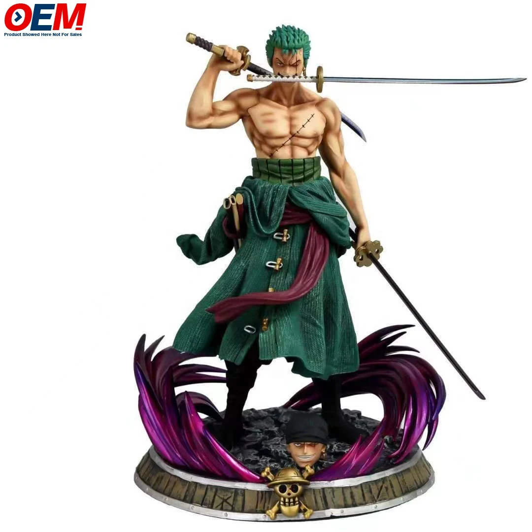Oem Japanese Action Figure Articulated Toys Roronoa Zoro Anime Statue Pvc Action Figure