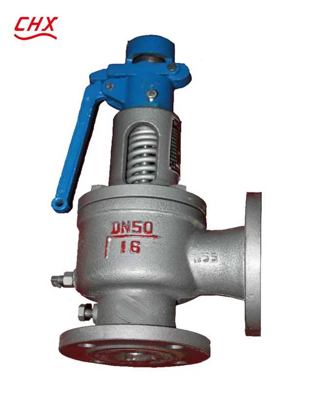 full open spring loaded boiler pressure safety relief valve for