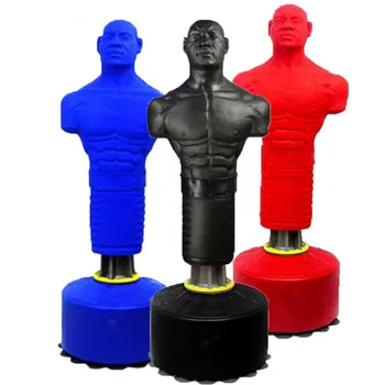 Cheap Rubber Punching Bag Bob Freestand Body For boxing Training Silicone Human Shaped Punching Bag Free Standing Boxing Dummy