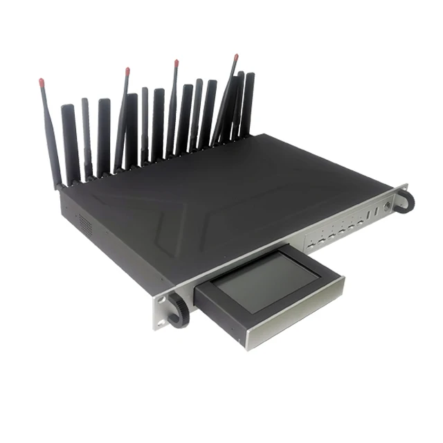 Outdoor Rack-Mounted Live Streaming Router 4G 5G SIM Card Compatibility 2.4G Wi-Fi Wired WAN Port Multi-Card Bonding New SIM
