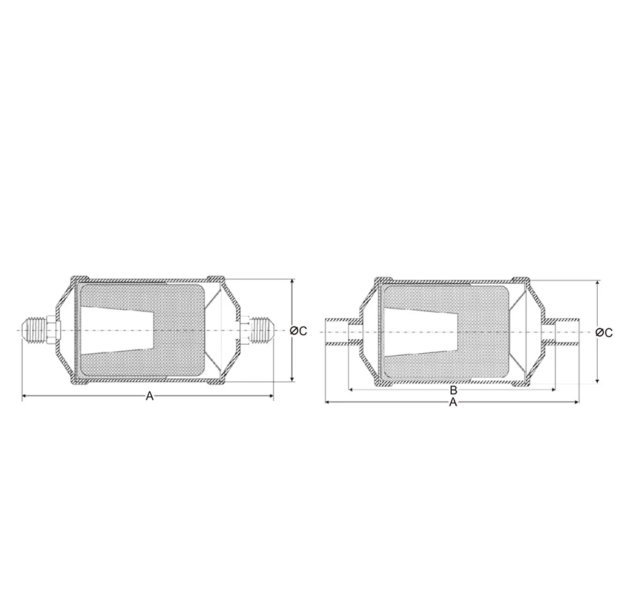 All Kinds of A/C Air Conditioning R134A R404A R410A Filter Drier 1.3 SDML Series Solid Core Liquid Line Filter-Drier