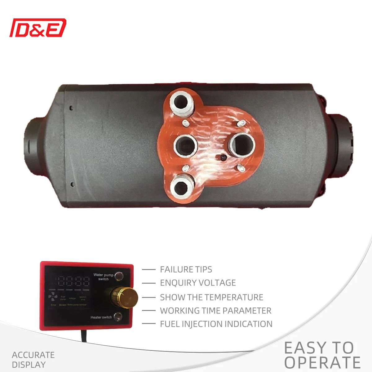 Newhigh 2KW 24V Riscaldatore D'aria Diesel Riscaldatore Utilizzato In Barca, Camion E Roulotte Simili Webasto Fornori E Produttori Cina - Preventivo Di Fabbrica - NEWHIGH - Foto 6