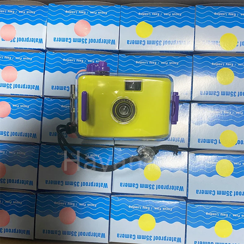 使い捨てではないミニカメラ、カスタムクイックスナップ防水プール水中