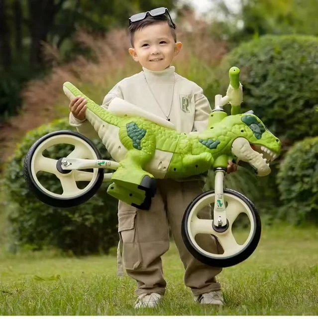 Best Design Mini Plastic Pedal-Free Push Balance Bike for Kids 4-in-1 Tricycle Gas-Powered Walking Bike