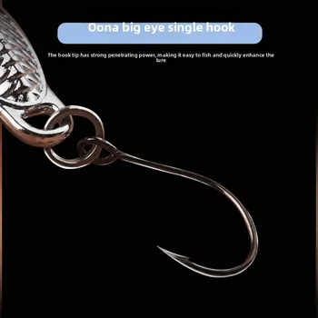 Zinc Alloy Artificial Hard Bait Lure Minnow for Perch Green Striped White Cocked Mouth Bionic Fake Bait – Minnow – view 4