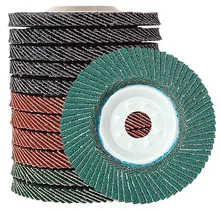 Hot Sale Abrasive Tools Flexibility Zirconia Flap Disc Nylon Backing Efficient Chip Removal Heat Radiation