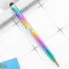 Gradual color change touch screen