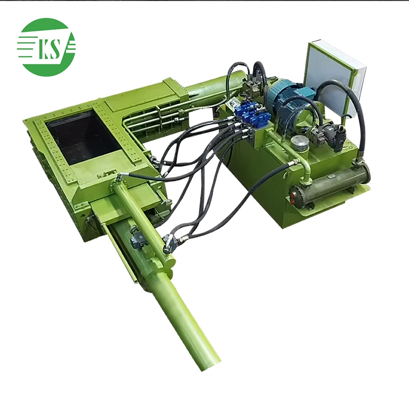 Keshang Hydraulic Automatic Horizontal Y81-350T Aluminum alloy stainless steel baling machine details