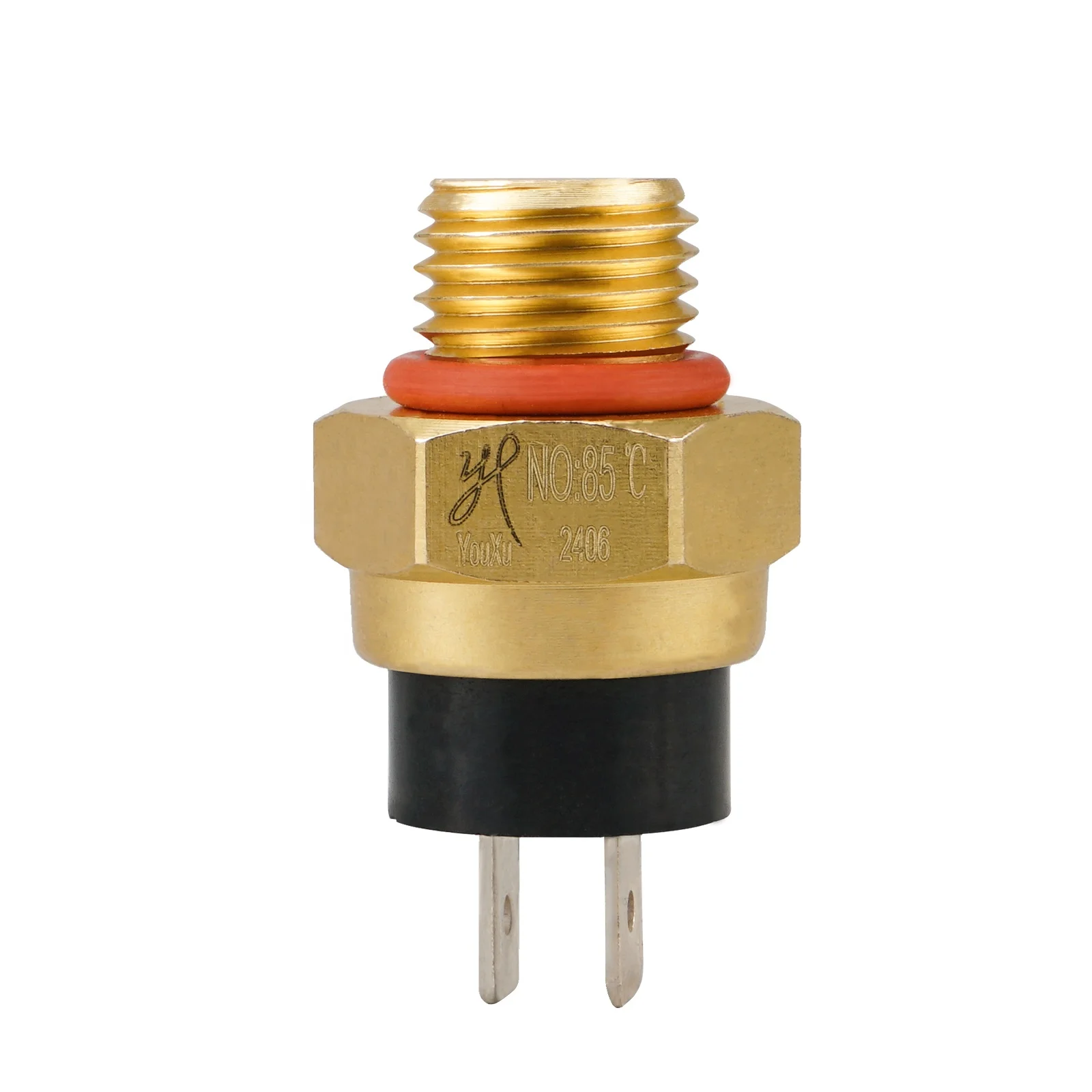 NICECNC Interrupteur Thermique Ventilateur De Refroidissement M18 X P1.5 - Compatible KTM Husqvarna Suzuki KLR650 Et Plus
