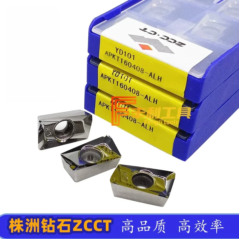 Zcc Apkt Yd101 Apkt160408-alh Indexable Milling Blade Carbide