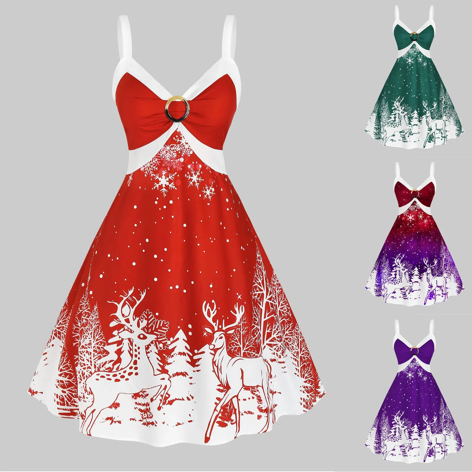 Plus size snowflake dress Clearance