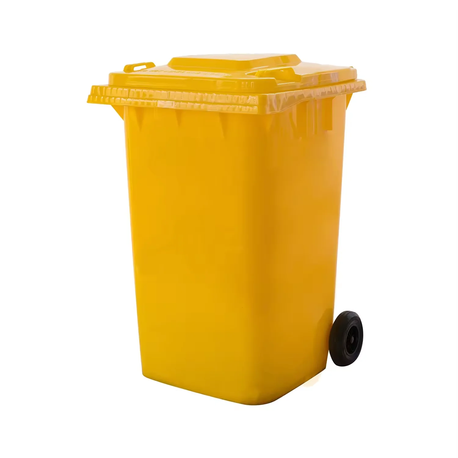 HDPE Public Plastic Garbage Bin Outdoor 360L Green EN 840 Dustbin 96 Gallon Trash Can With Cover