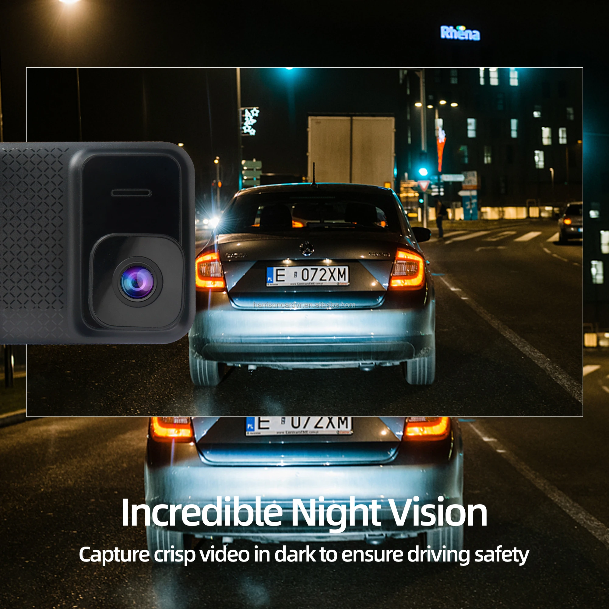 car black box dashcam navigation rearview mirror dash camera