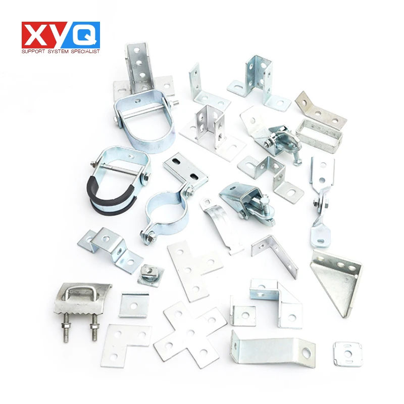 2 Hole Z Shape Fixing Galvanised "Z" Bracket Angle Connector Bracket Strut Channel Corner Angle
