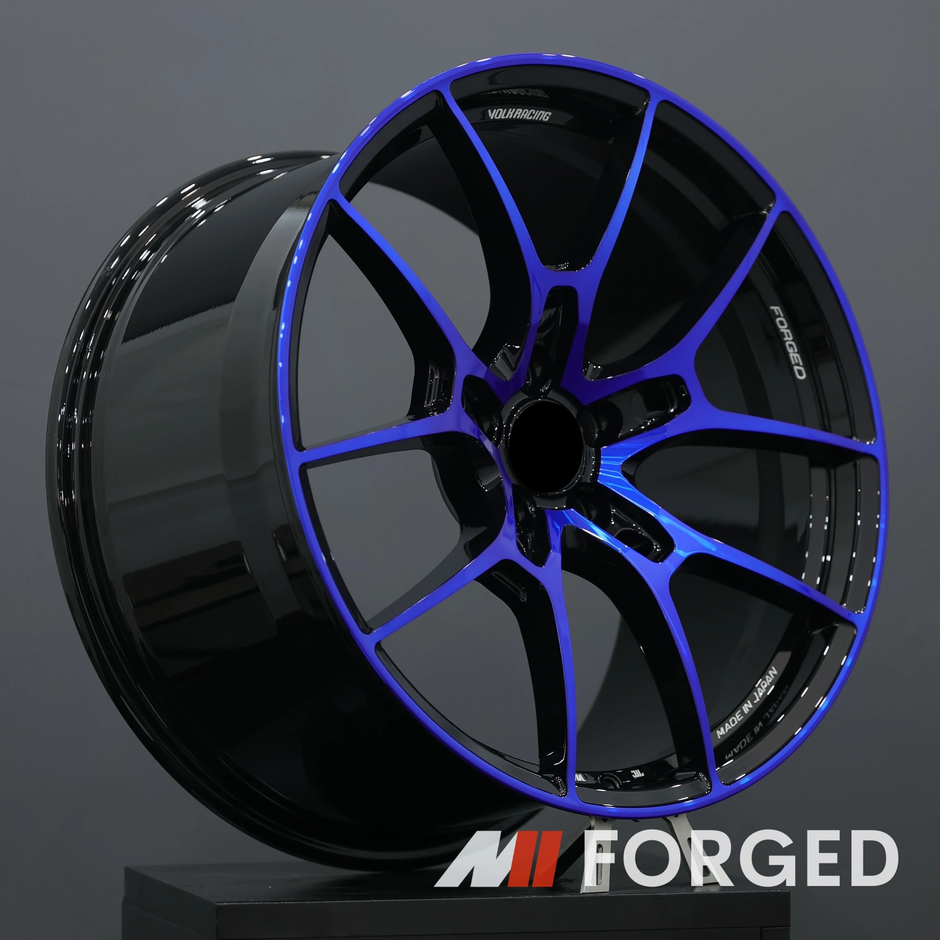 MN Forged Volk Racing G025 Rays G025LC Blue Rims for BMW FK8