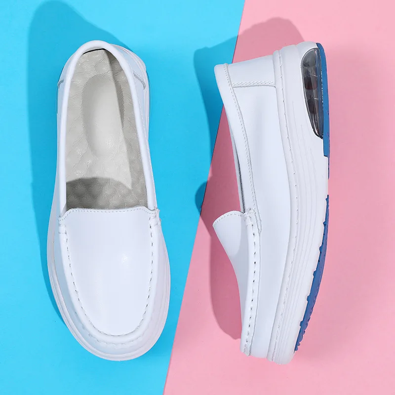 Women's Nursing Shoes for Hospital Comfortable Anti-slip Ventilate Lightweight Waterproof Work Nurse Shoe Healthcare Footwear