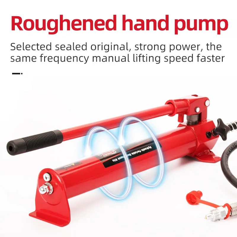 Made in China 10T Auto Body Frame Repair Hydraulic Porta Power Auto Repair Kit Jack