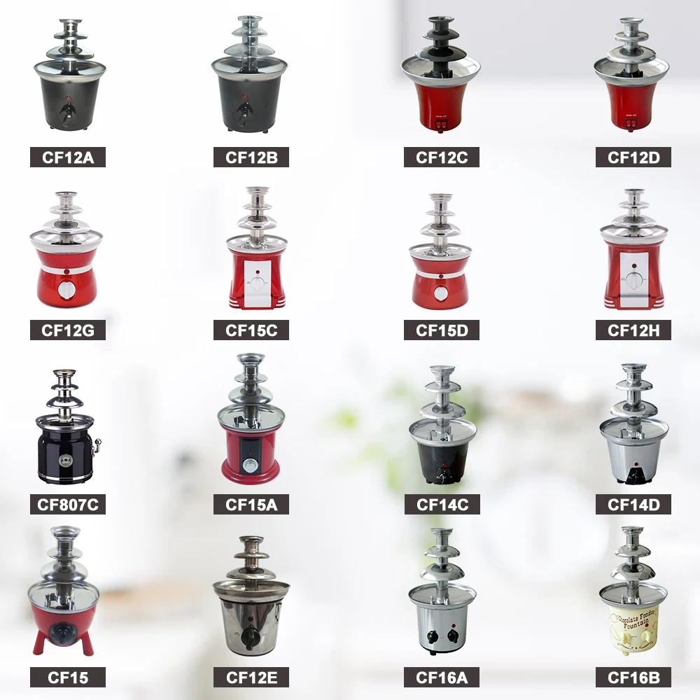 Индивидуальный домашний небольшой Электрический фонтан шоколада для оптовая продажа из Китая