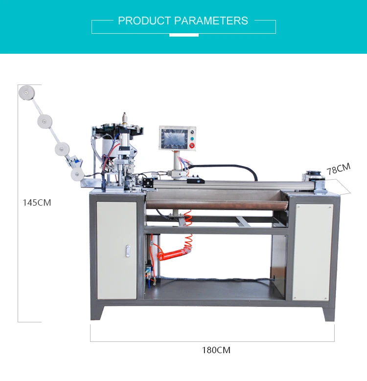 Zipper Cutting and Slider Mounting Machine to Make Bag Zipper High Quality Zipper Machines