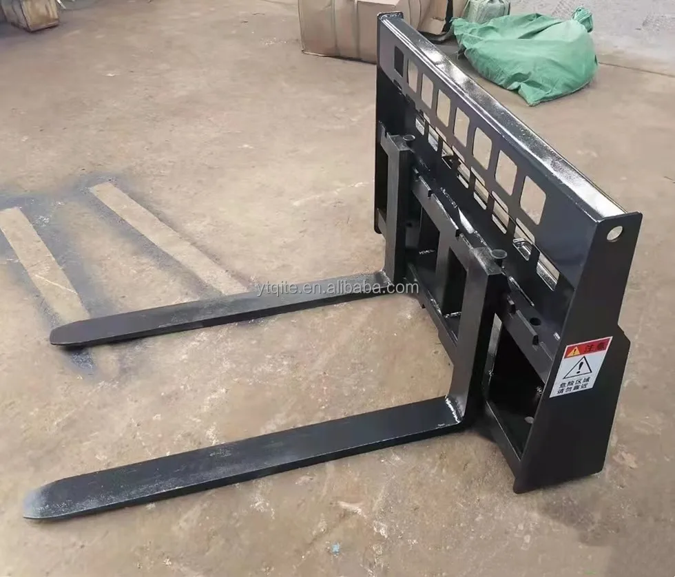 Excavator Attachment Pallet Fork Frame with Engine Gite Core Components