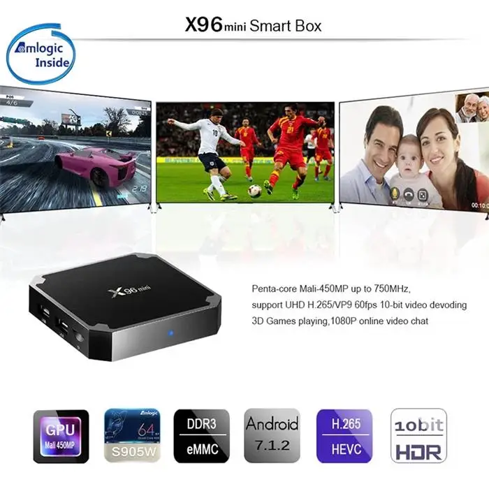 X96 Mini Plus Smart TV Box 4K 1080P Android 9.0 Amlogic S905W4 Quad Core  2.4&5g WiFi Android Smart Set Top Box - China TV Box, Android TV Box
