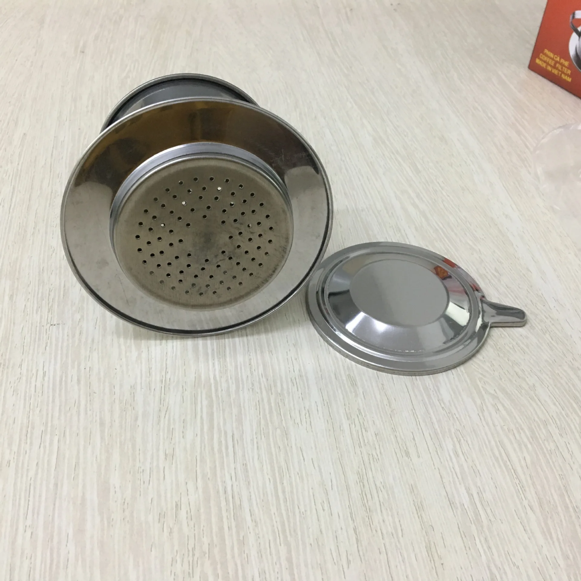 Vietnamese Coffee Dripper Stainless Steel Phin Coffee Maker Filter