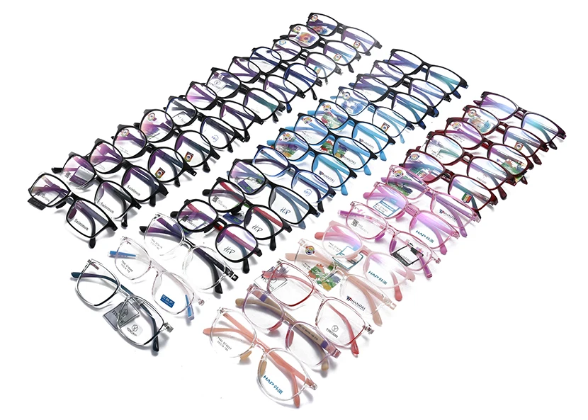 Wholesale Clearance Tr90 Square Spectacle Plastic Optical Frames Cheap