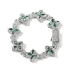 Verde plateado