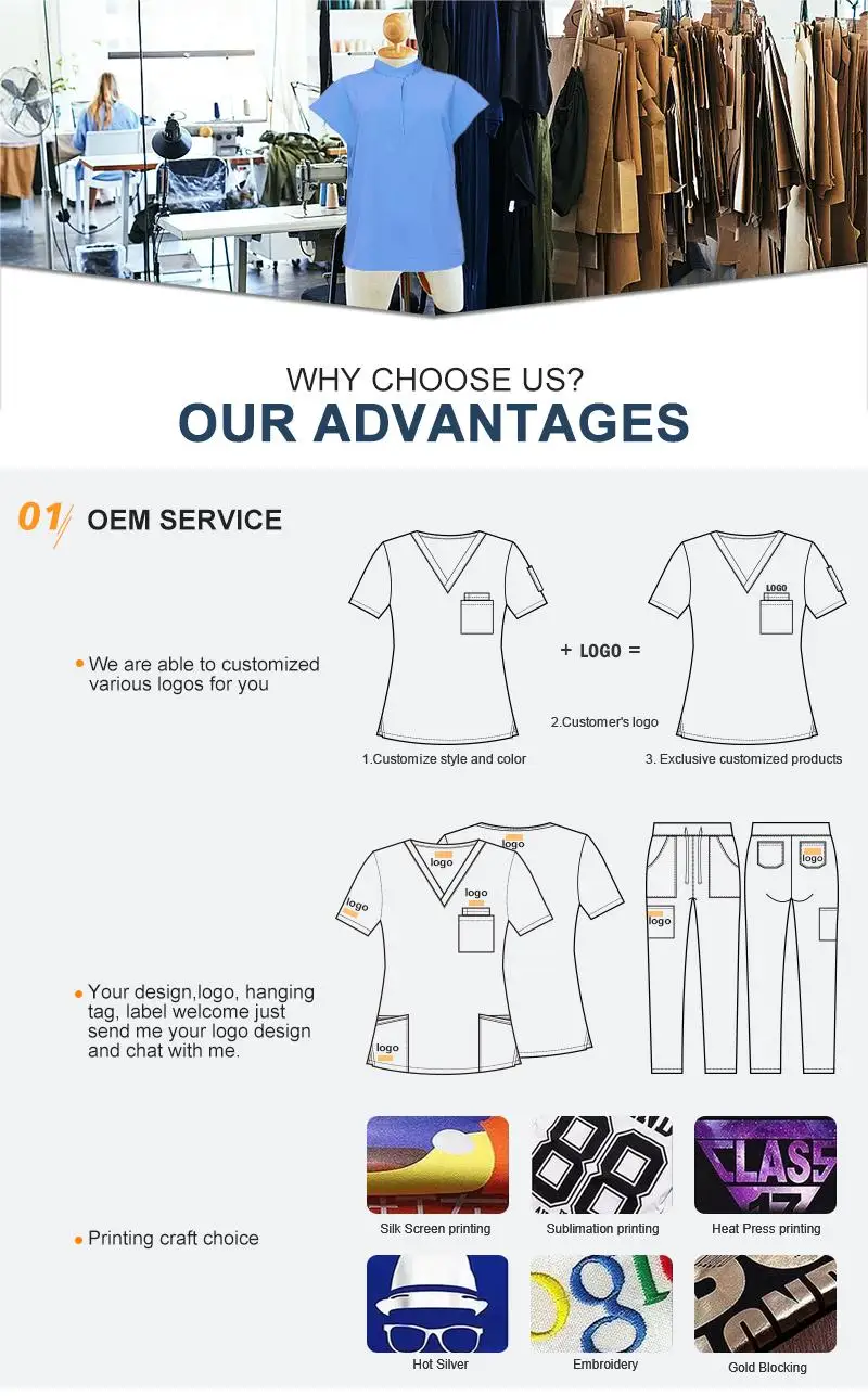 Customized Doctors Fashion Scrubs Uniforms Sets Hospital Uniforms Buy