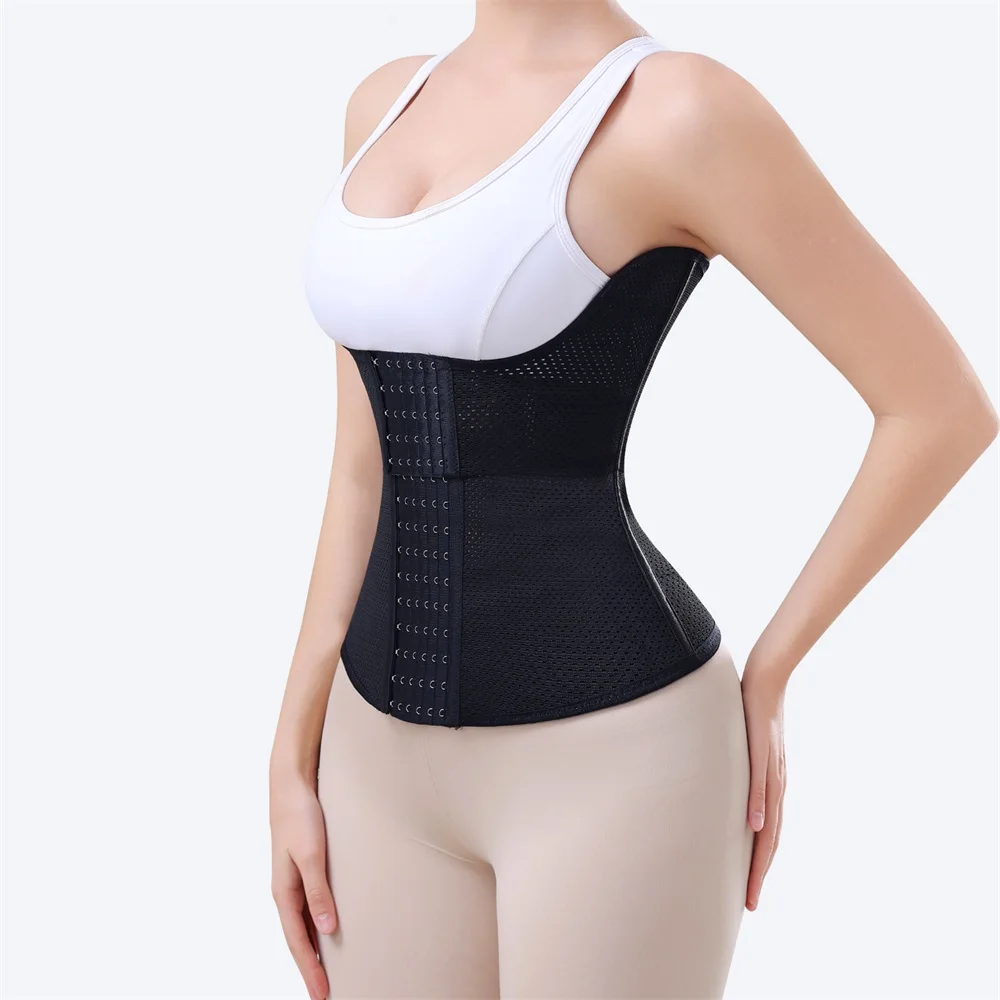 Waist Trainer Shaperwear Tummy Control Shaper Waist Cincher Trimmer Belt Double Trimmer Shaping Wrap Girdle Full Body Corset details