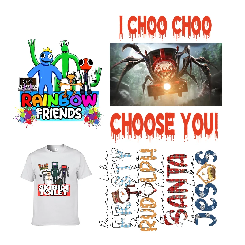 Custom Dtf Transfer Print Heat Transfers For Tshirts Iron On Transfer