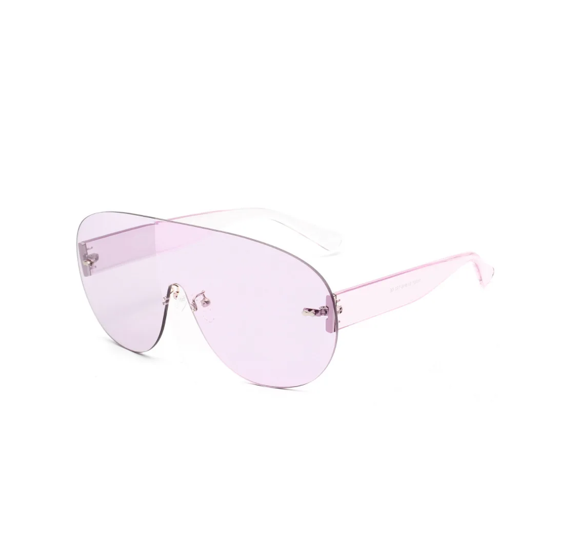 Vintage Designer Sunglasses for Women - Fashion Marginal Frame