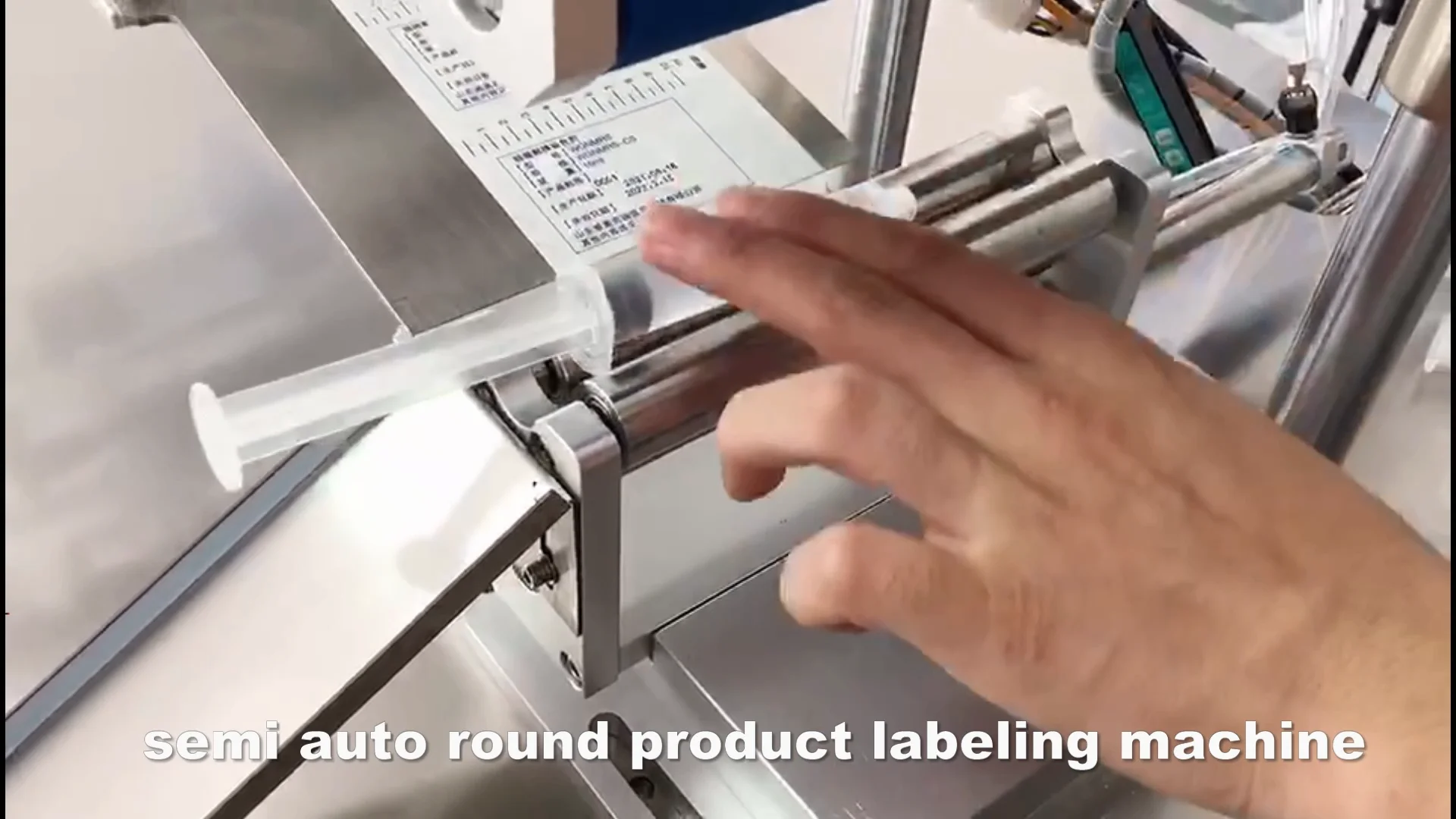 Pre Filled Syringe Biotechnology Ampoule Vial Labeling Machine Buy