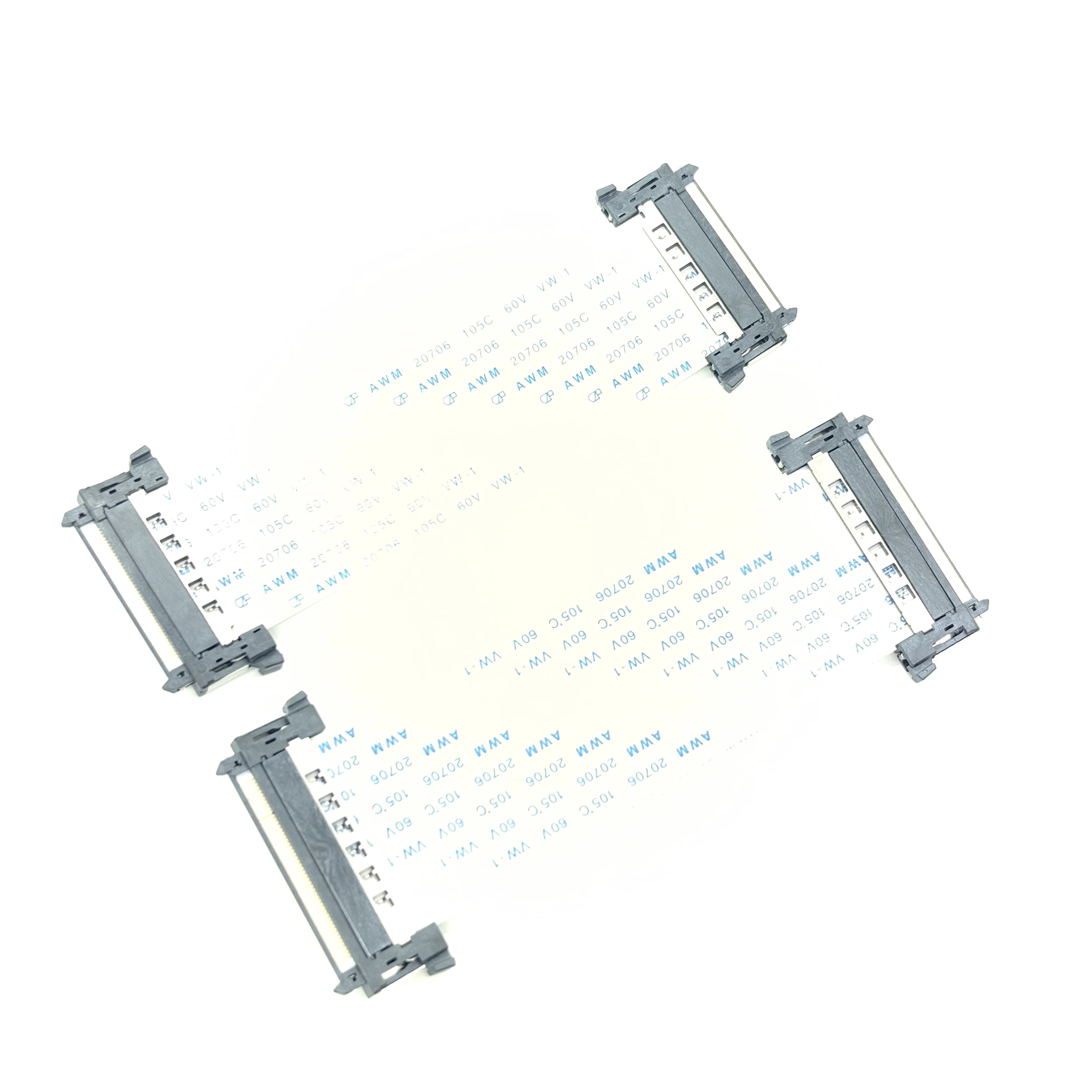 AWM 20706 20798 80C 60V 45 16 8 Pin 0.5 1.0 0.4mm Pitch FFC FPC
