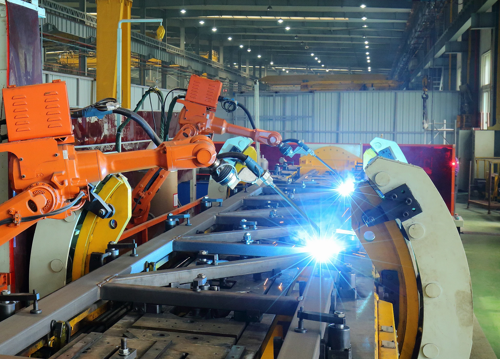 6 Axis Welding Robot Arm Vacuum Industrial for Construction Industry 6 Axis Robot Arm Wending Machine