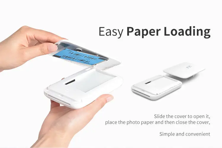 MT53 フォトプリンター ワイヤレス ポータブル フォトプリンター 白