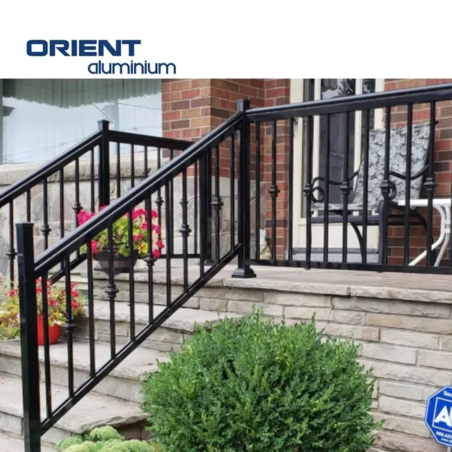 Balcony Aluminum Railing Outdoor Aluminium Balcony Stair Railing