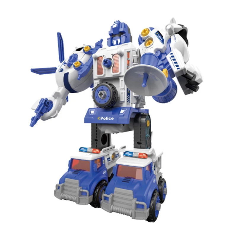 5 in 1 STEM Take Apart Transform Robot Toys for Kids