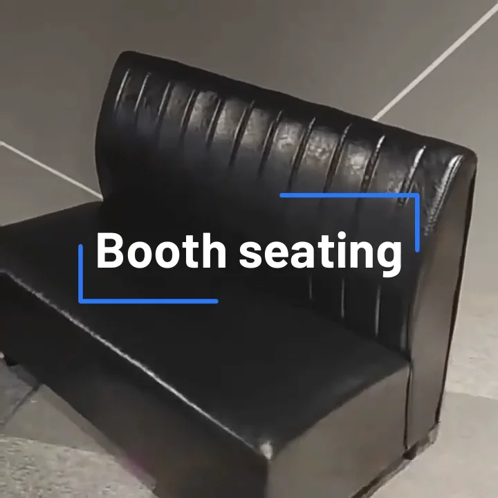 Light Luxury Curved Booths For Restaurant Modern Restaurant Green Booth